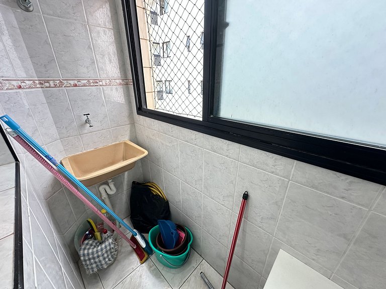 Pé na Areia! Apto Frente Mar no Caiçara!