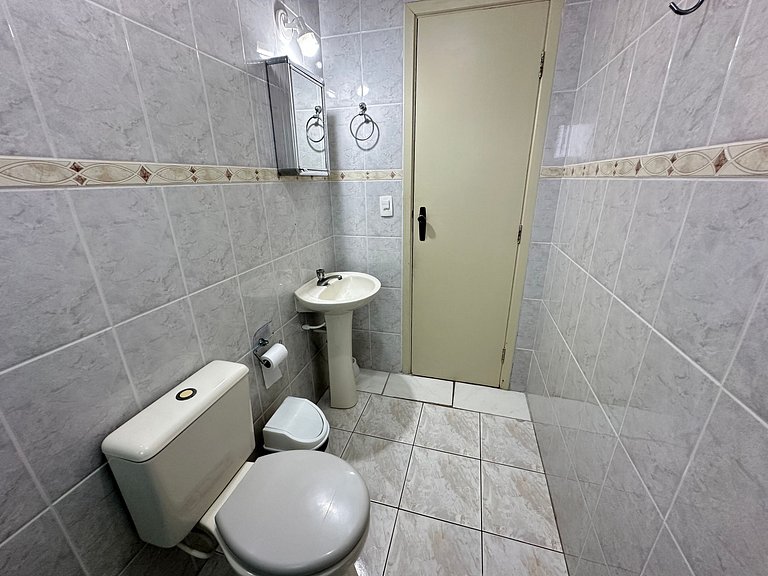 Apto Vista Mar no Caiçara Beira-Mar com Garagem