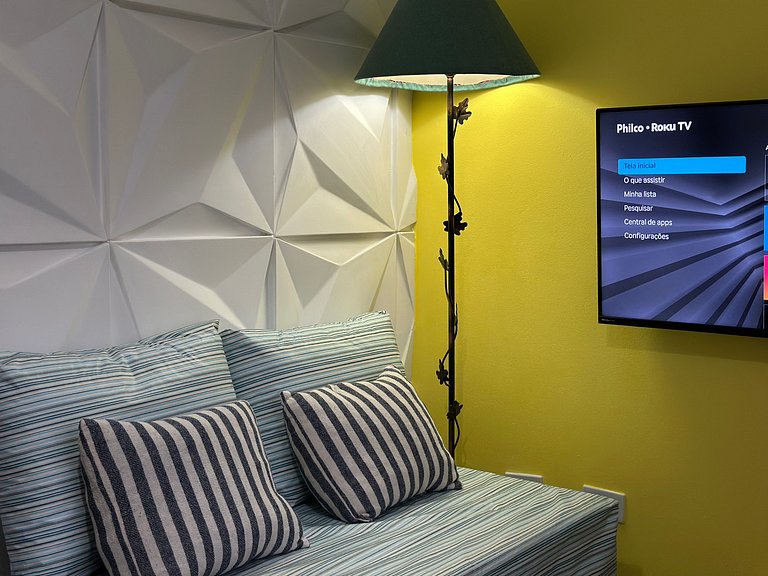 Apto Espaçoso a 300m da Praia da Aviação