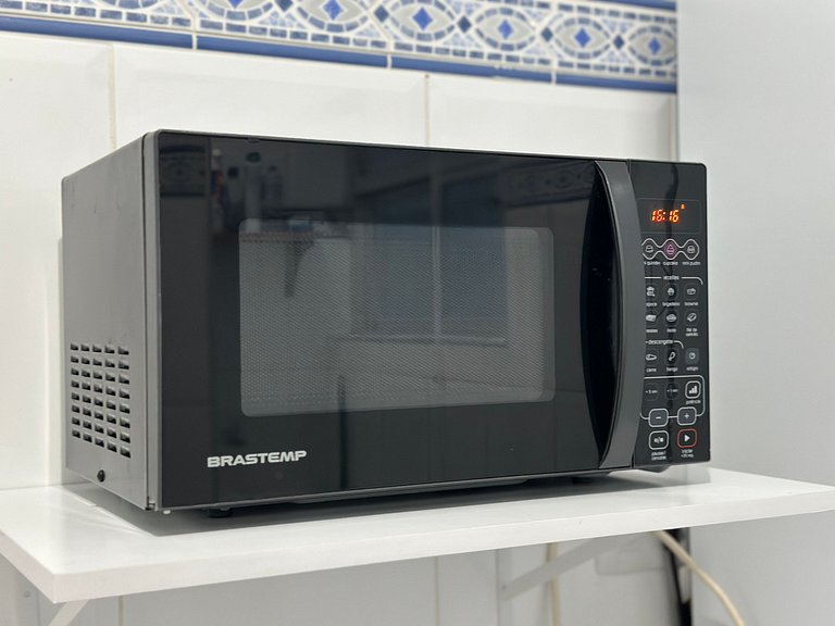 Apto com Ar, Wi-Fi e Enxoval a 5 min da Praia