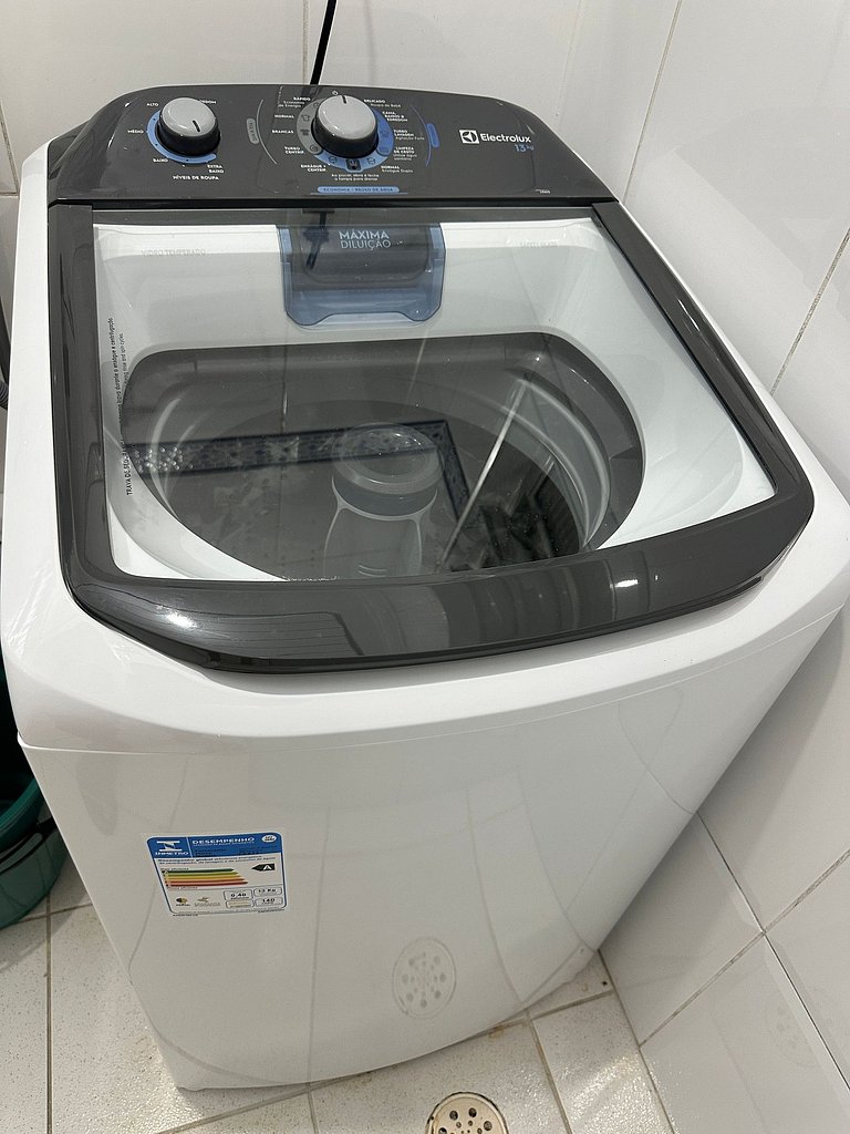 Apto com Ar, Wi-Fi e Enxoval a 5 min da Praia