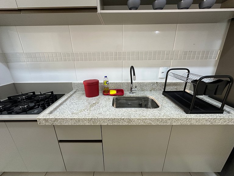 Apartamento 2 Suítes Aviação - 300m da Praia