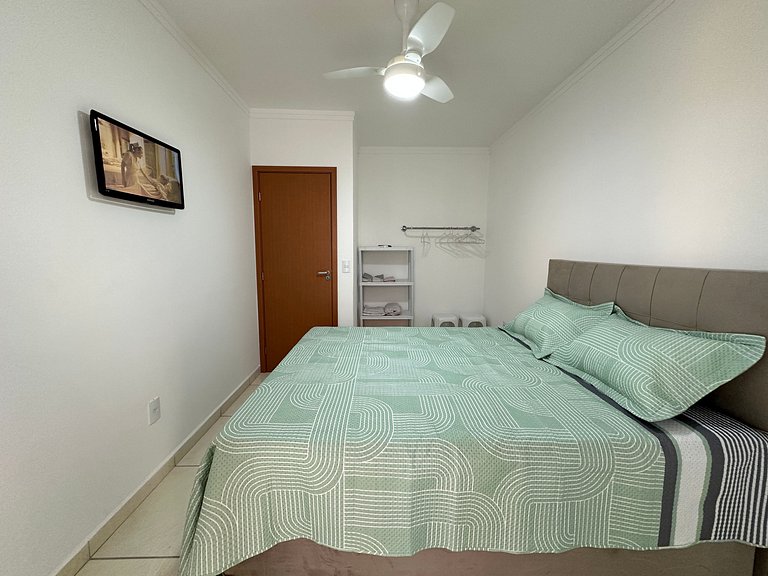 Apartamento 2 Suítes Aviação - 300m da Praia
