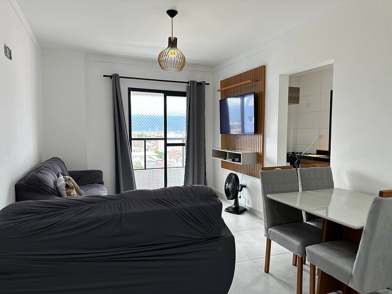 Litoral com Conforto: Vista Mar e Brisa Leve
