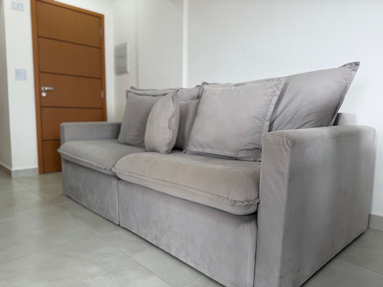 Litoral com Conforto: Vista Mar e Brisa Leve