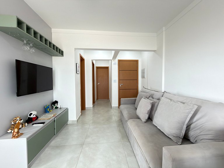 Litoral com Conforto: Vista Mar e Brisa Leve