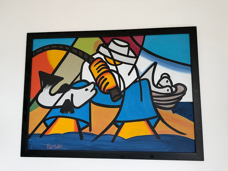 Litoral com Conforto: Vista Mar e Brisa Leve