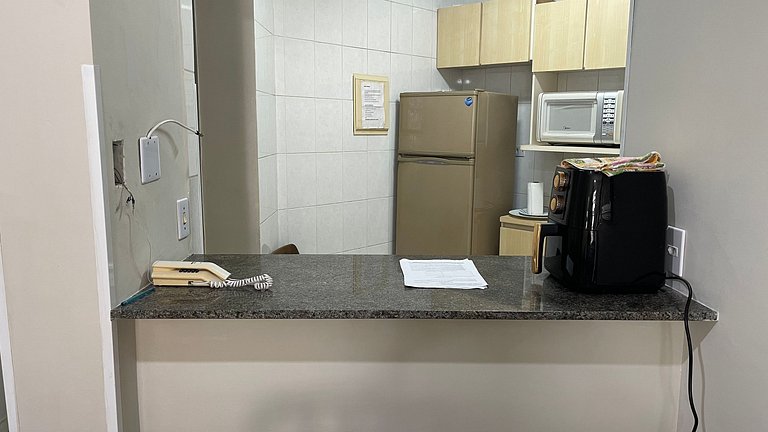 Vista para o mar Garagem e Conforto no Ed.Cherne