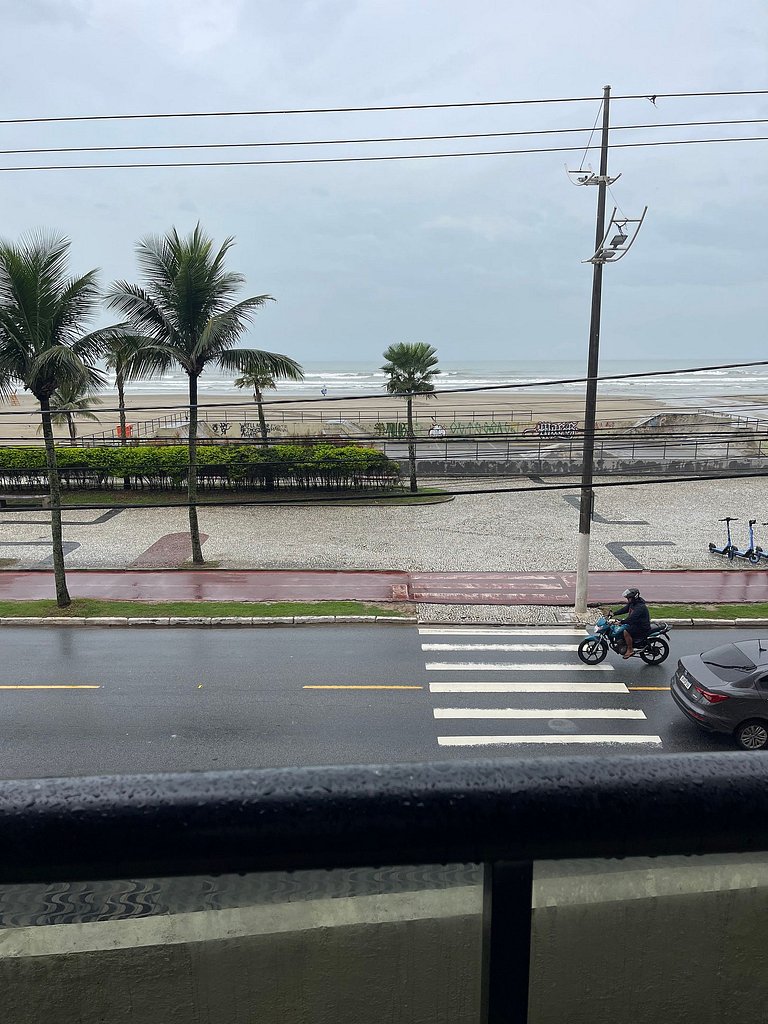 Vista para o mar Garagem e Conforto no Ed.Cherne