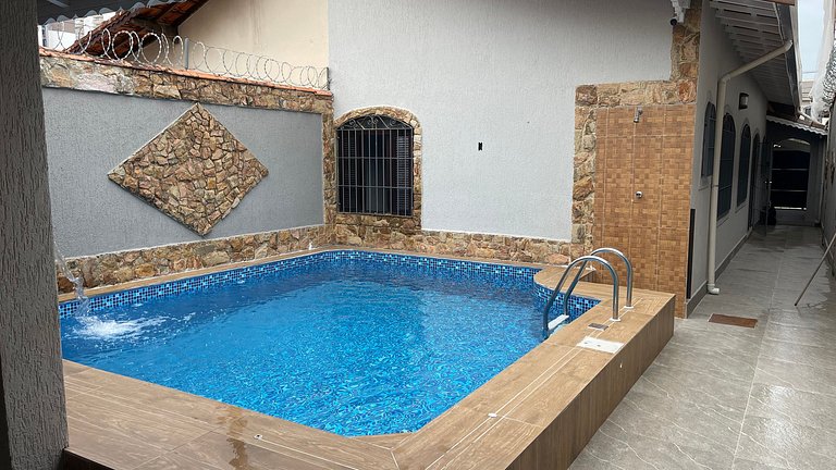 121- Casa Caiçara com Lazer Completo no Caiçara