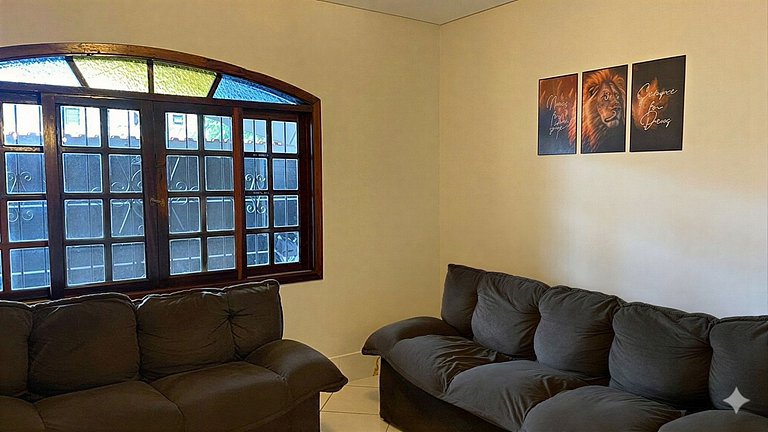 121- Casa Caiçara com Lazer Completo no Caiçara