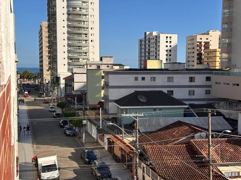 Vista Mar na Tupi: 200m da Praia, Wi-Fi e Garagem