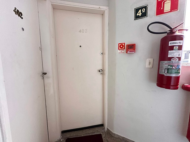 Vista Mar na Tupi: 200m da Praia, Wi-Fi e Garagem