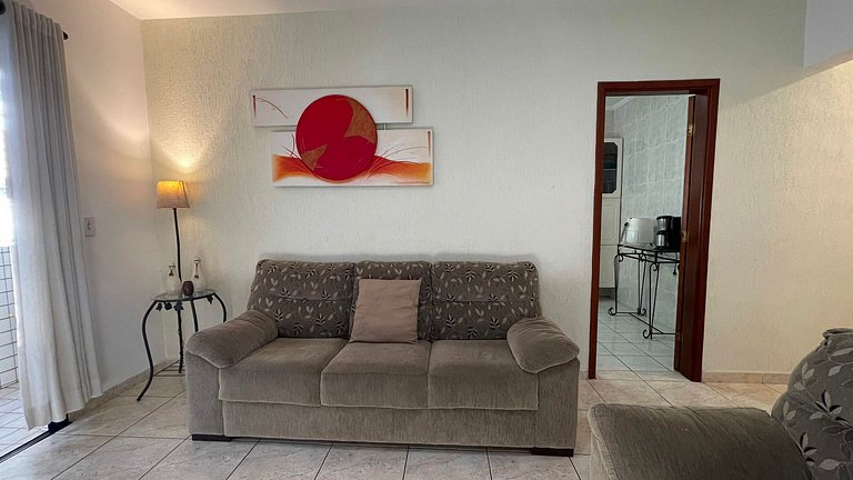 Apartamento aconchegante na Guilherminaa