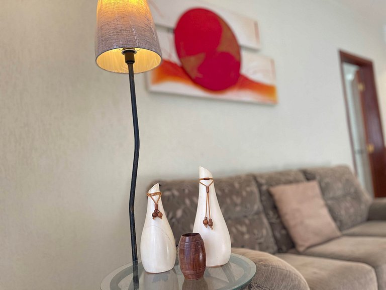 Apartamento aconchegante na Guilherminaa