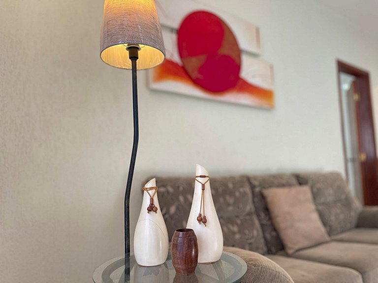 Apartamento aconchegante na Guilherminaa