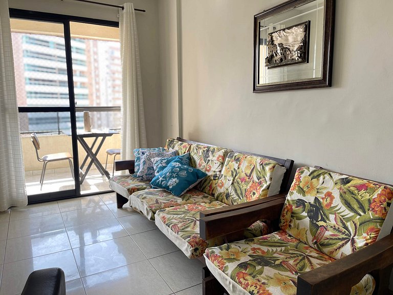 Vista para o mar Garagem e Conforto no Ed.Cherne