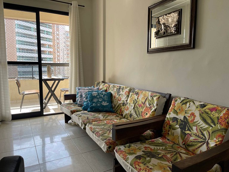 Vista para o mar Garagem e Conforto no Ed.Cherne
