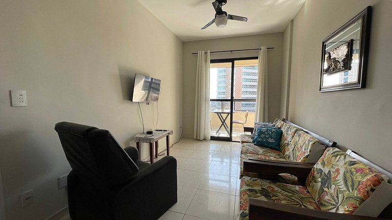 Vista para o mar Garagem e Conforto no Ed.Cherne