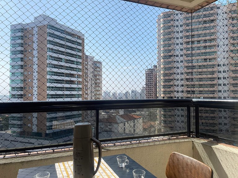 Vista para o mar Garagem e Conforto no Ed.Cherne