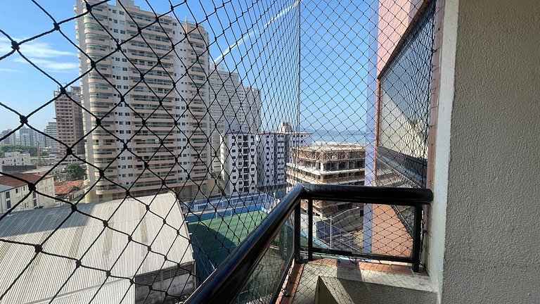 Vista para o mar Garagem e Conforto no Ed.Cherne