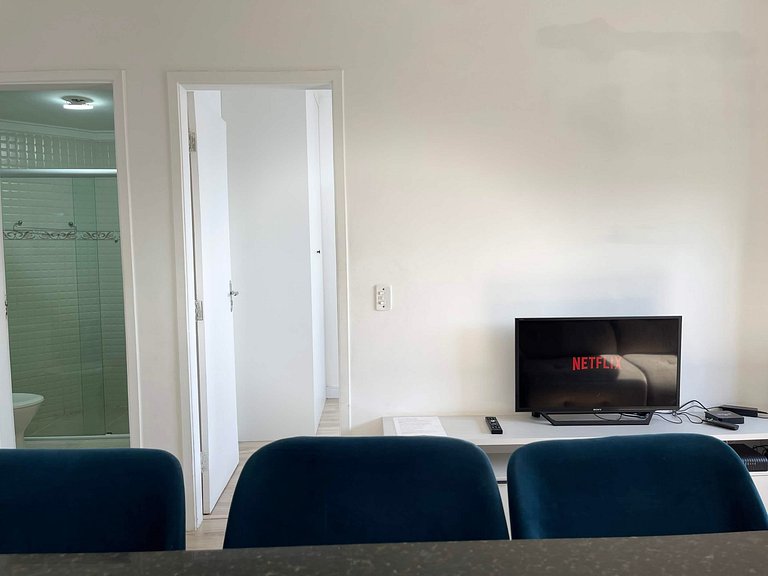 Apartamento Equipado Próximo à Praia – Vila Tupi
