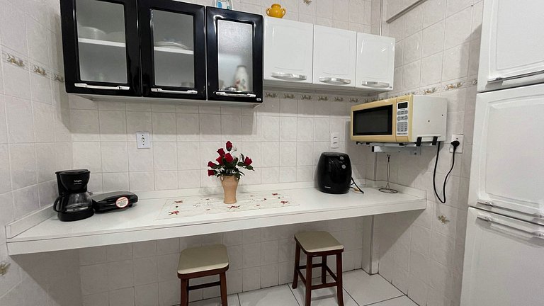 Sua rotina com brisa do mar A localização perfeita