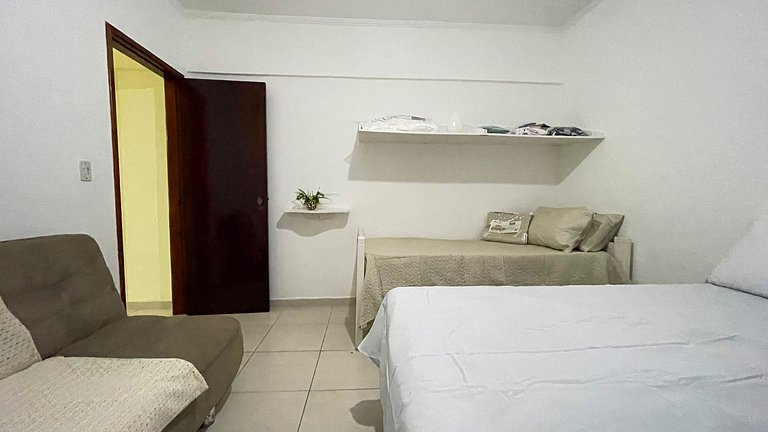 Sua rotina com brisa do mar A localização perfeita