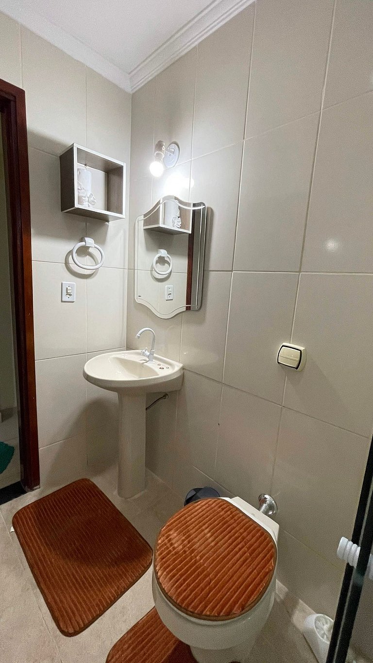 Sua rotina com brisa do mar A localização perfeita